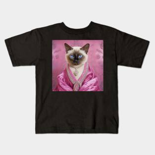 Siamese Diva Kids T-Shirt